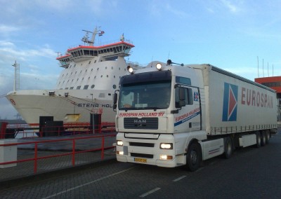 Profiteer van snel transport naar Engeland